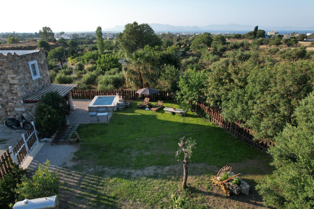 Traditional Kos Villa With Swimming Pool, Lawn Yard And Bbq Екстер'єр фото