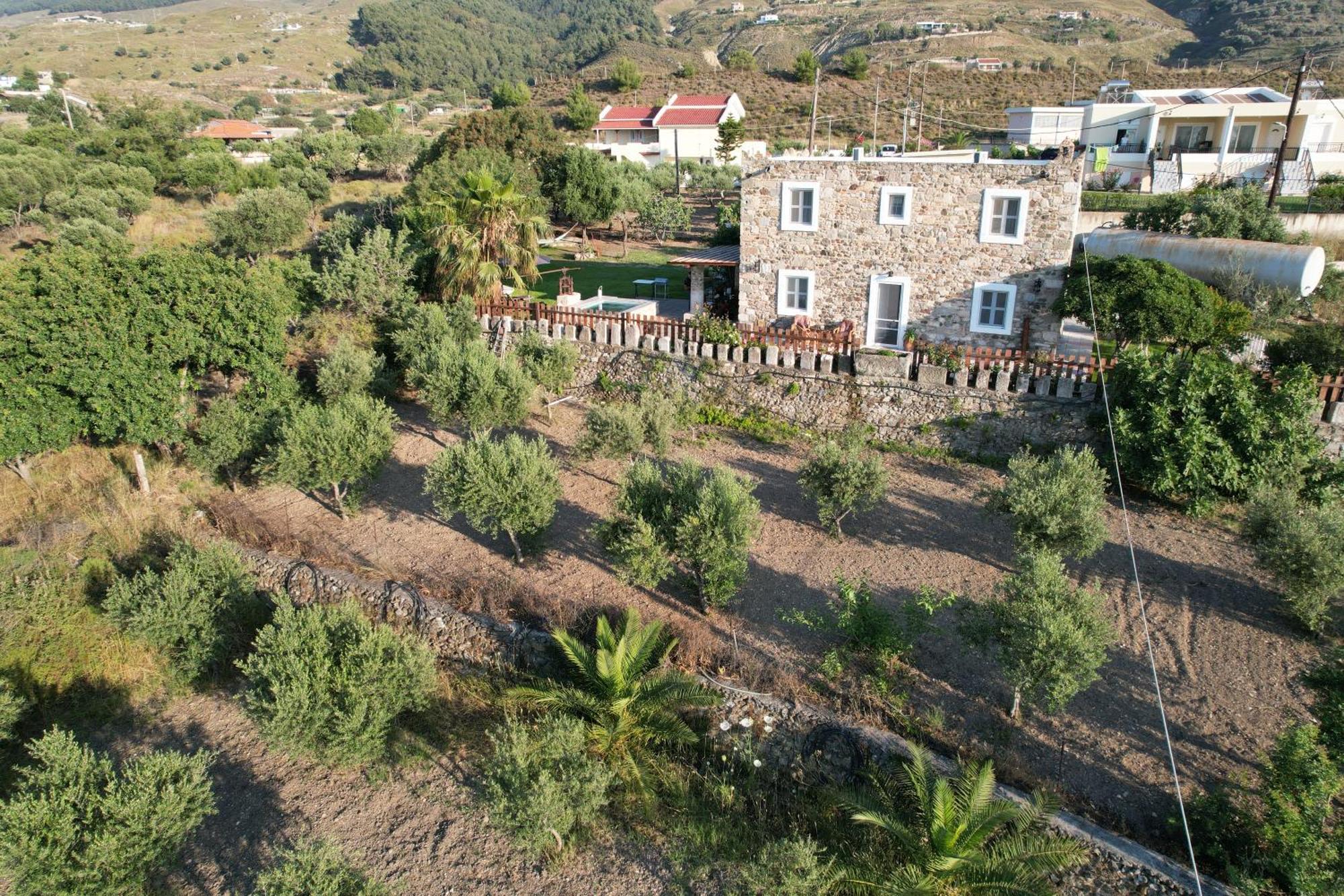 Traditional Kos Villa With Swimming Pool, Lawn Yard And Bbq Екстер'єр фото